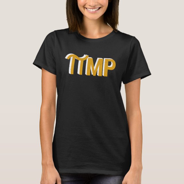 Pi Day Pi mp Pimp Pun Math Teacher Science Nerd Ge T-Shirt (Vorderseite)