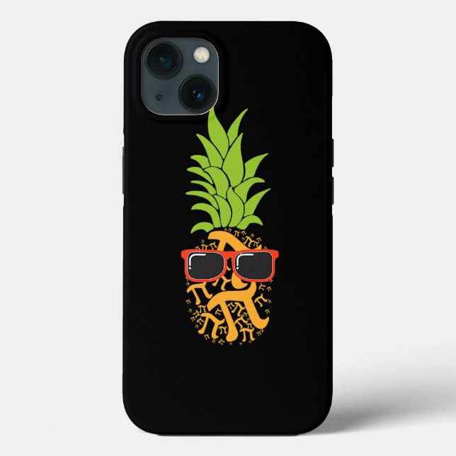 Pi Day Pi Neapel Ananas Funny Mathe Kinder Frauen Case-Mate iPhone Hülle (Rückseite)