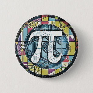 Pi-Day-Pi-Symbole Button