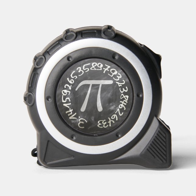 Pi Day PiDay Chalkboard-Bildung Maßband (Vorderseite)