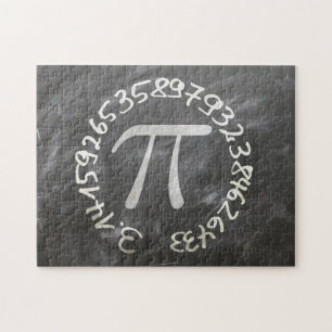 Pi Day PiDay Chalkboard-Bildung Puzzle