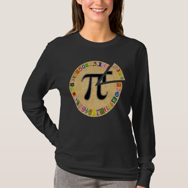 Pi Day Pie Funny Mathe Lehrer Schüler Kinder Mathe T-Shirt (Vorderseite)