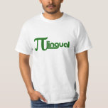 Pi Day Pilingual T-Shirt<br><div class="desc">Spaß am Tag</div>