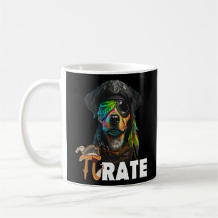 Pi Day Pirate Dog 3 14 Mathematik Lehrer Pi Rat Kaffeetasse