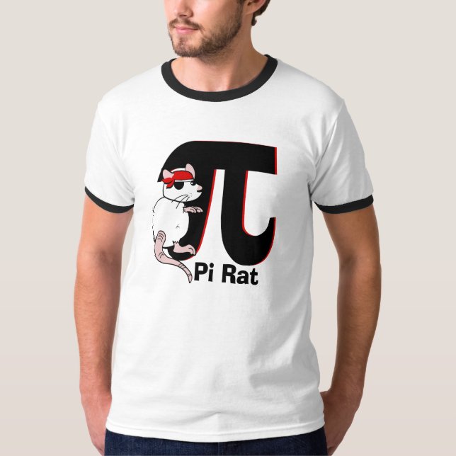 Pi-Day-Pirate T-Shirt (Vorderseite)