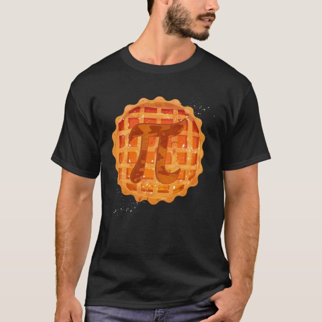 Pi Day Pumpkin Pie Mathe Teacher T-Shirt (Vorderseite)