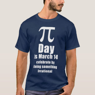 Pi Day-Shirt, dunkel T-Shirt