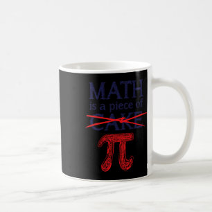 Pi-Day Shirt Mathematik ist ein Stück Kuchen Funny Kaffeetasse