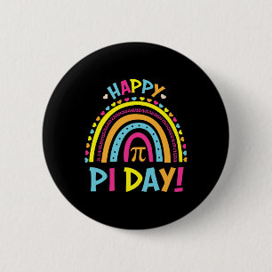 Pi Day Shirt Spiral Pi Math Lehrer 3 14 Leopard R Button