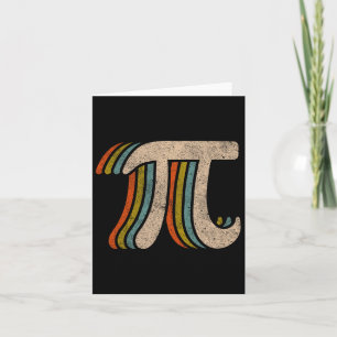 Pi Day Shirt Spiral Pi Mathe Lehrer Student Kinder Karte
