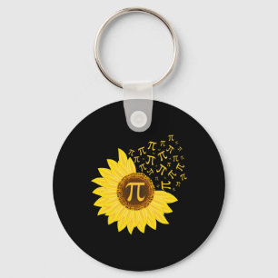 Pi Day Sonnenblume - 3.14 - Mathematiklehrer - Pi Schlüsselanhänger