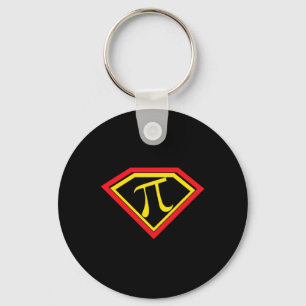 Pi Day Superpi Pi Superhero Mathematiati Lehrer Schlüsselanhänger