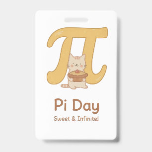 Pi-Day Süße Katzen Postkarte – Süß & Unendlich   M Ausweis