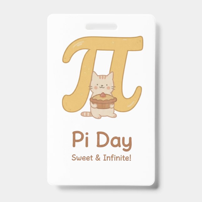 Pi-Day Süße Katzen Postkarte – Süß & Unendlich | M Ausweis (Vorderseite)