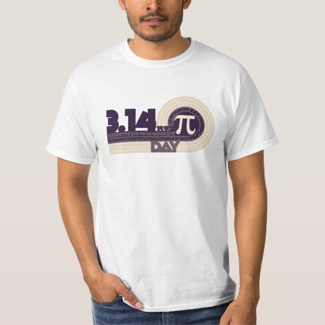 Pi Day T-Shirt (Vorderseite)