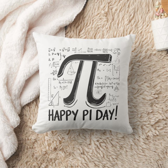 Pi Day Throw Kissen - Gemütlich & Fun Mathe Lover (Decke)
