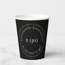 Pi, die irrationale mathematische Konstante lustig