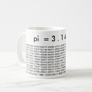 pi Digits 3.14159 Mathematics Liebe Pi Day Tasse