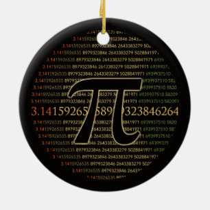 Pi Eclipse Keramik Ornament
