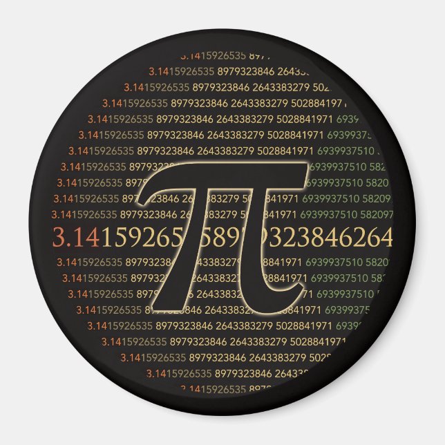 Pi Eclipse Magnet (Vorne)