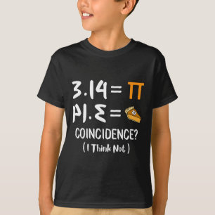 Pi Equals Pie Funny Mah Pun Pi Day Geschenk T-Shirt
