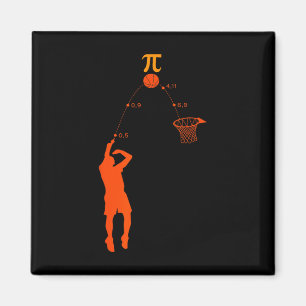 Pi Funny Mathe Teacher Bysketll Pie Day Magnet