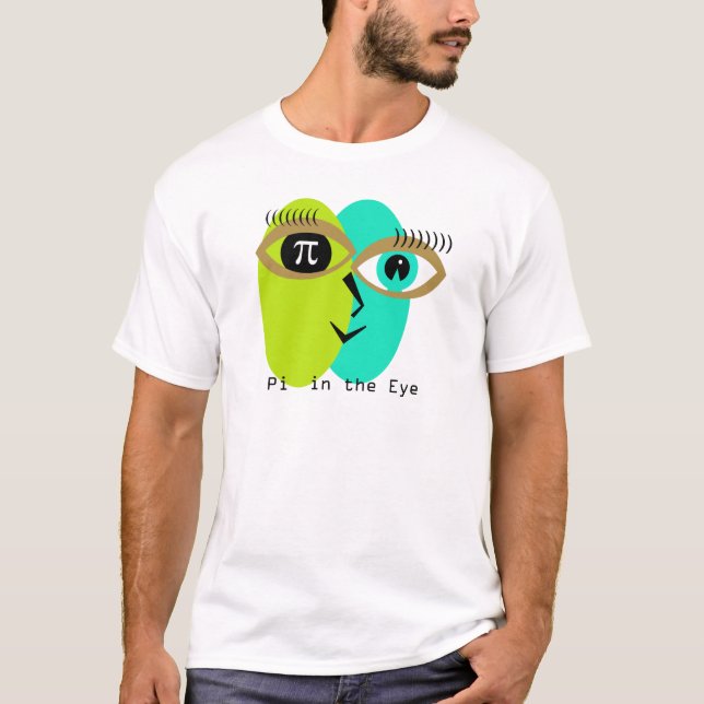 Pi im Auge T-Shirt (Vorderseite)