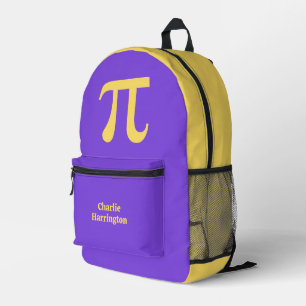 Pi individuelle Name Bedruckter Rucksack