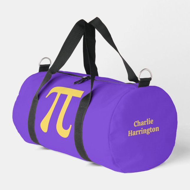 Pi individuelle Name Duffle Bag (Linke Seite)