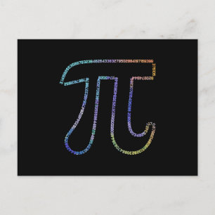 Pi Irrational Number Math Physics 3.14 Postkarte