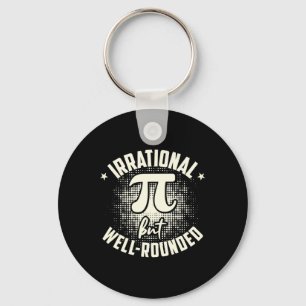 Pi irrationale, aber gut abgerundete Mathematikken Schlüsselanhänger