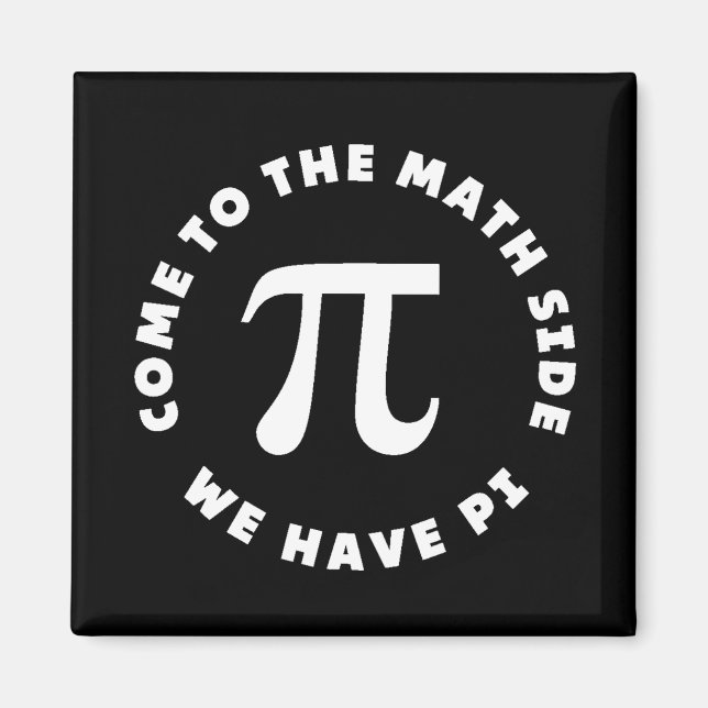 Pi kommen auf die Mathematik Seite, wir haben Pi Magnet (Vorne)