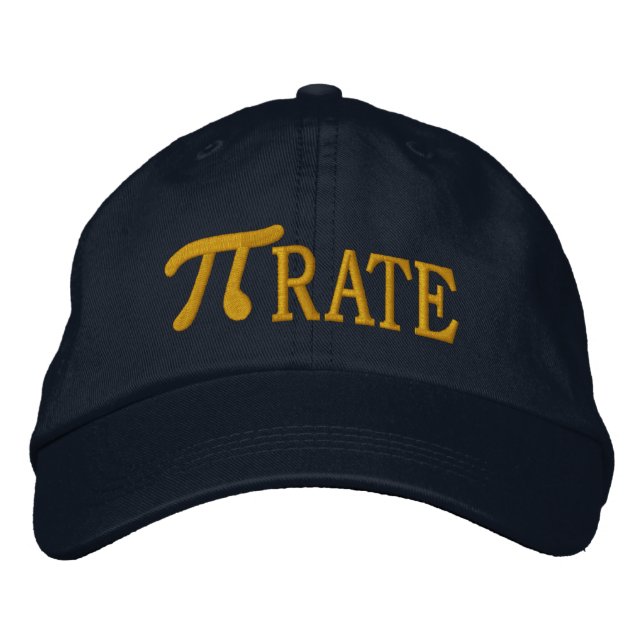 Pi... KURS Bestickte Kappe (Vorderseite)