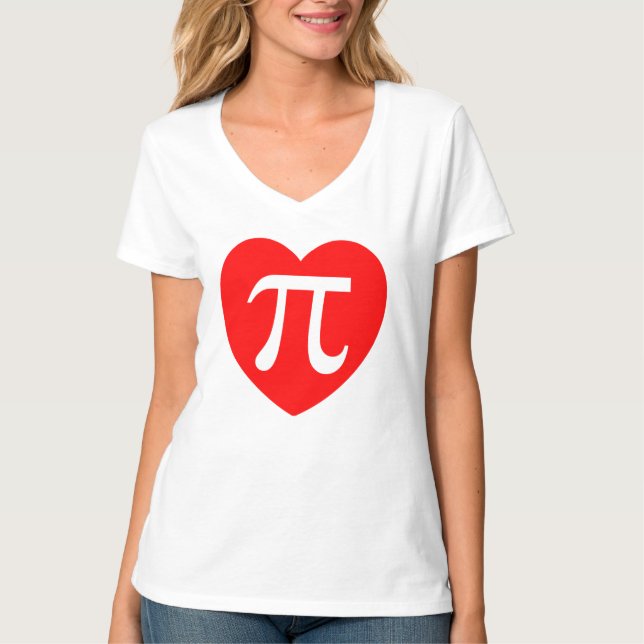 Pi-Liebe T-Shirt (Vorderseite)