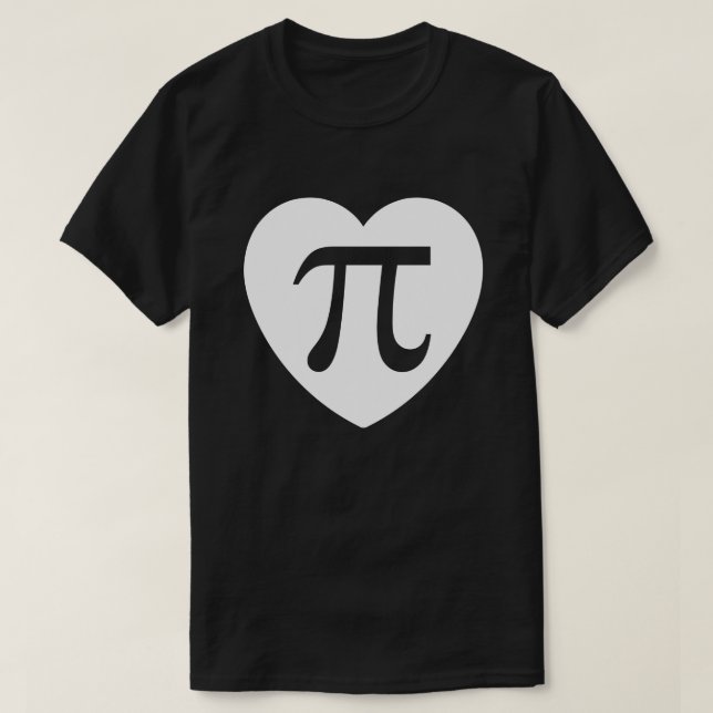 Pi-Liebe T-Shirt (Design vorne)