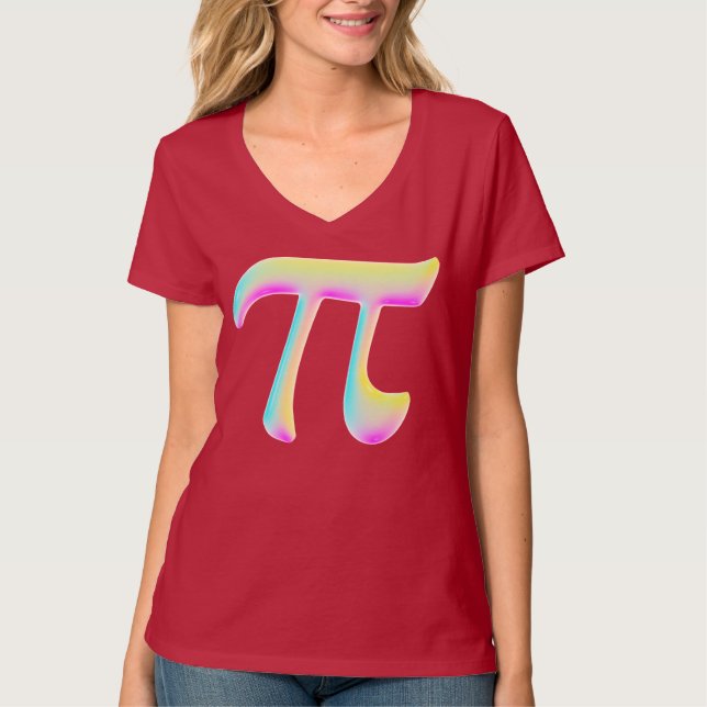 Pi Light Disco T-Shirt (Vorderseite)
