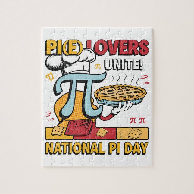 Pi Lovers Unite Puzzle (Vertikal)