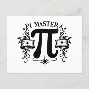 Pi Master Postkarte