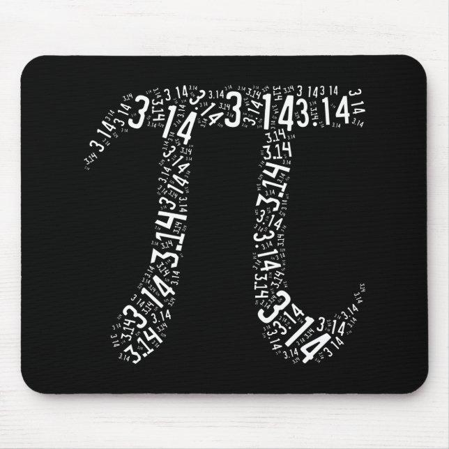 Pi Math Nerd Mousepad (Vorne)