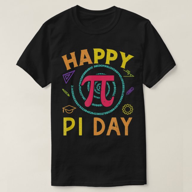 Pi Math Science STEM Geschenk 3 T-Shirt (Design vorne)