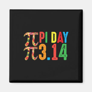 Pi Math Science Stem Gift 3,14 Pi Tag 2 Magnet
