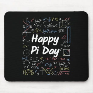 Pi Math Teacher Students Funny International Happy Mousepad