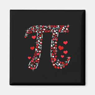 Pi Math Valentine Shirt Mathematiker Valentine D Magnet