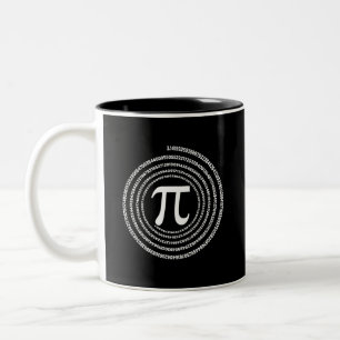 Pi Mathematik Pi Mathe Zweifarbige Tasse
