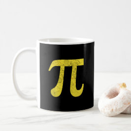 Pi - mathematische Symbole Kaffeemaschine Tasse
