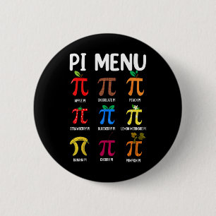 Pi Menü 3.14 Pi Symbol - Mathe Teacher Happy Pi Da Button