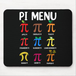 Pi Menü 3.14 Pi Symbol - Mathe Teacher Happy Pi Da Mousepad