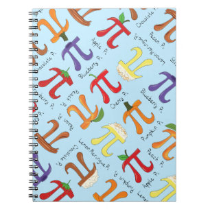 Pi Menu Niedlich Mathematik Pi Day Notebook Notizblock