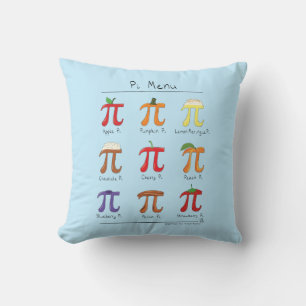 Pi Menü Niedlich Mathematik Pi Day Pillow Kissen