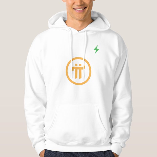 PI Network designed Hooded Sweatshirt (Vorderseite)